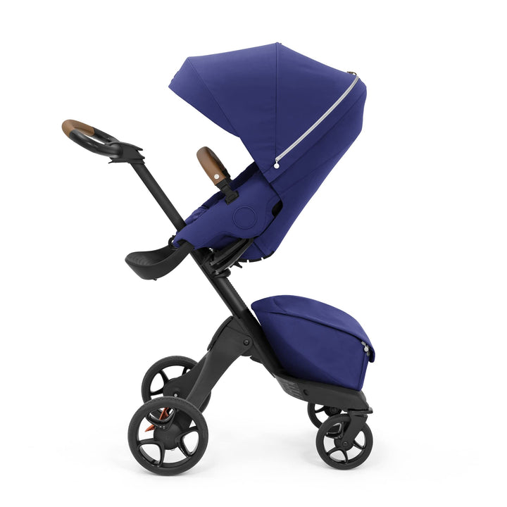 Stokke Xplory X, Royal Blue – Eleganter Kinderwagen – Anpassbarer Komfort für Baby & Eltern – Polste