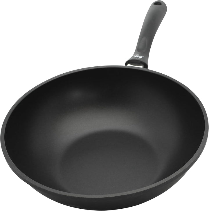ELO 91518 Alucast Wokpfanne 28cm, Aluguss, Schwarz Alucast 28 cm, Alucast 28 cm