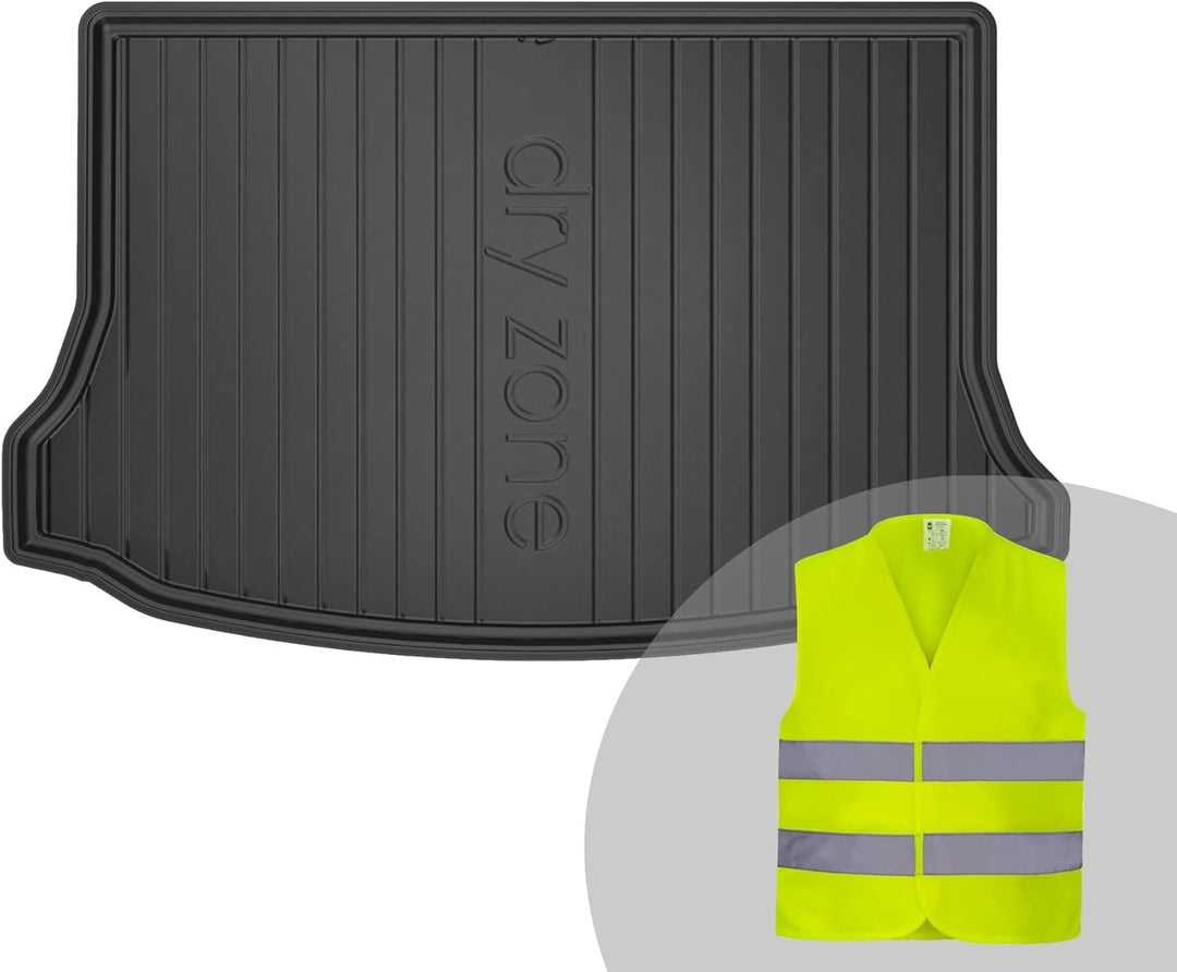 FROGUM DryZone Gummimatte Ganzjährige Praktische Auto Kofferraummatte Kofferraumwanne passend für Vo