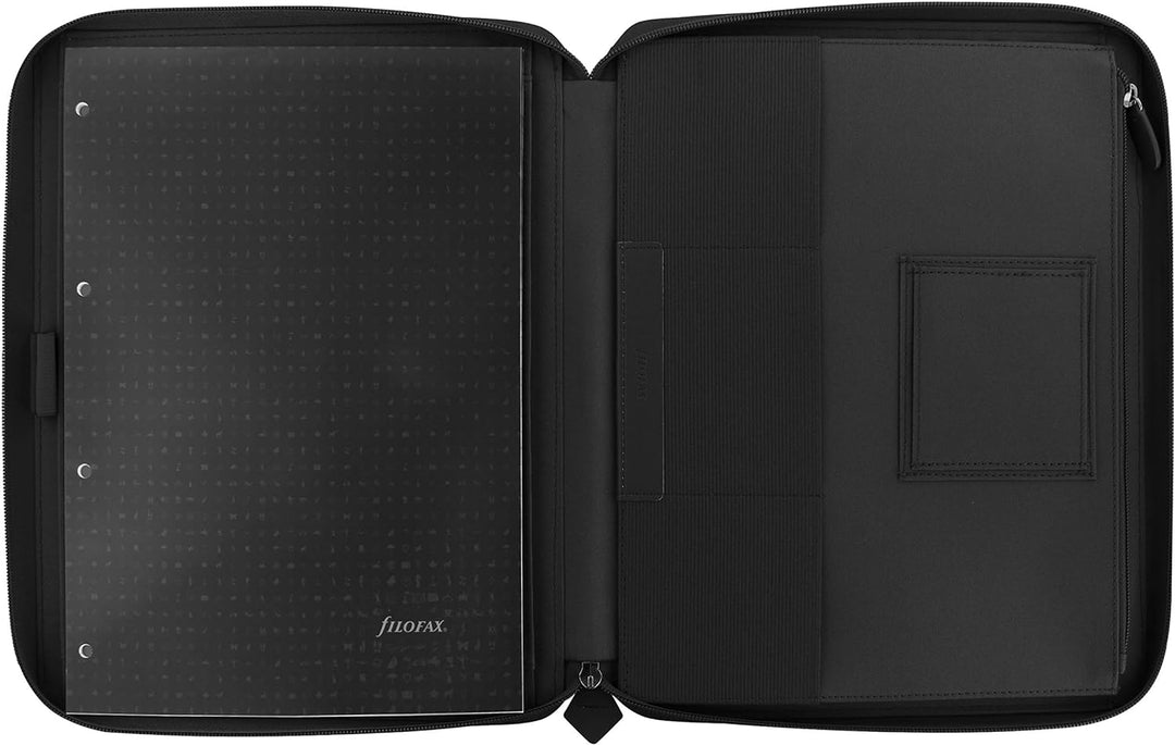 Folio Metropol A4 Reissverschluss schwarz