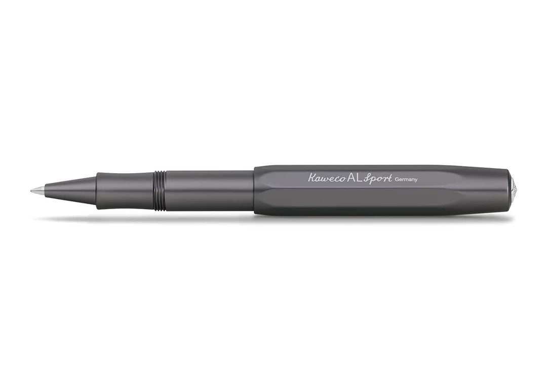 Kaweco AL Sport Anthrazit Gel- / Kugelschreiber inklusive 0,7 mm Rollerball Tintenroller Mine für Li