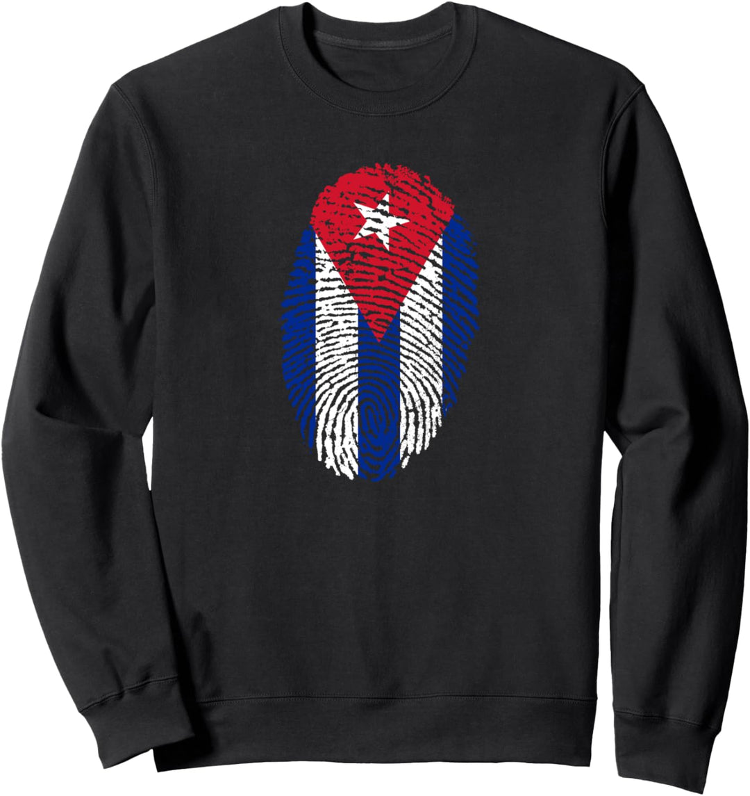 Cuban Flag Cuba Miami Spanish Proud Cuban Roots Sweatshirt
