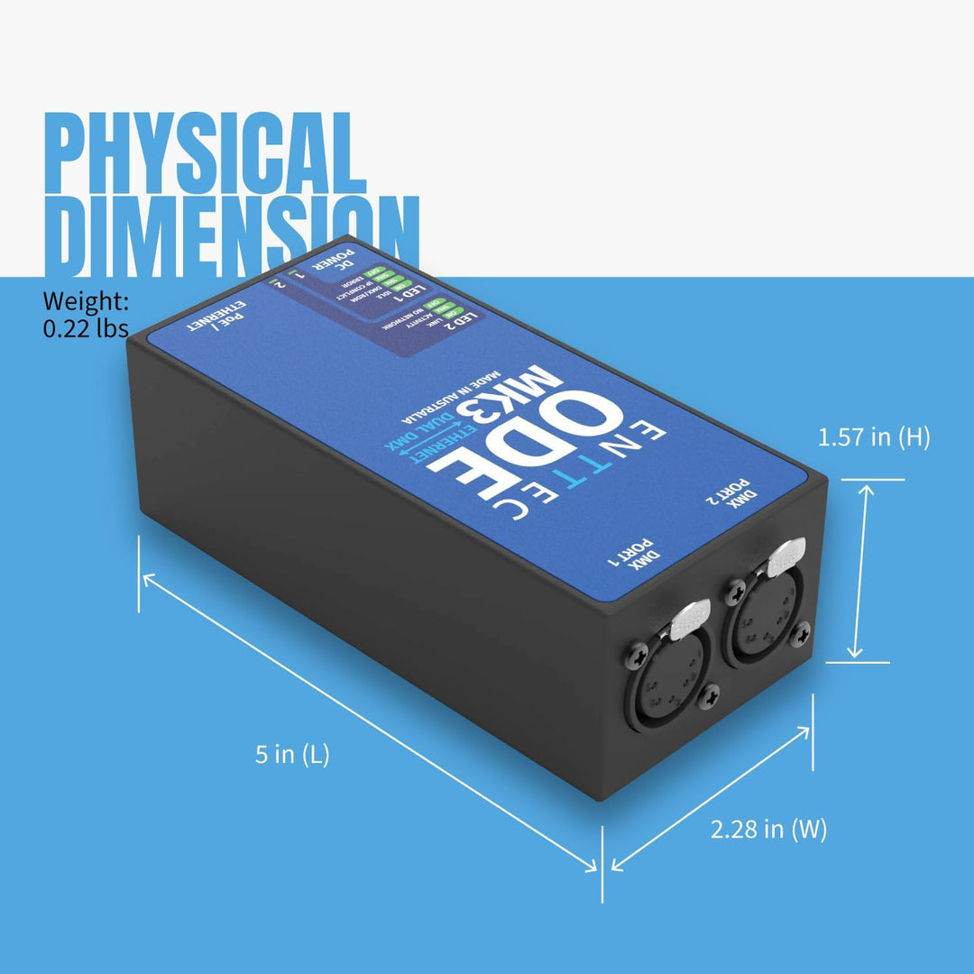 Enttec ODE Mk3 - DMX Steuersoftware