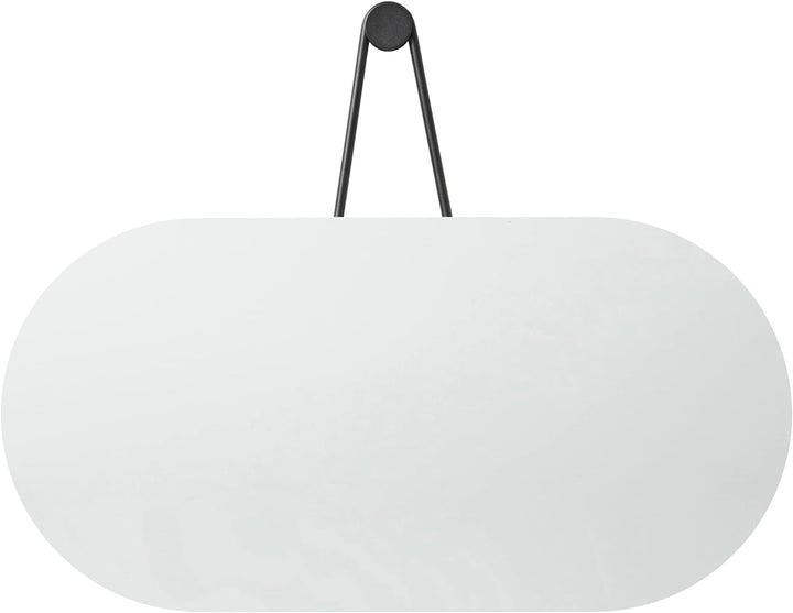Zone Denmark A-Wall Mirror Wandspiegel, Spiegel, 60 x 30 cm, Schwarz Schwarz 30 x 60 cm, Schwarz 30