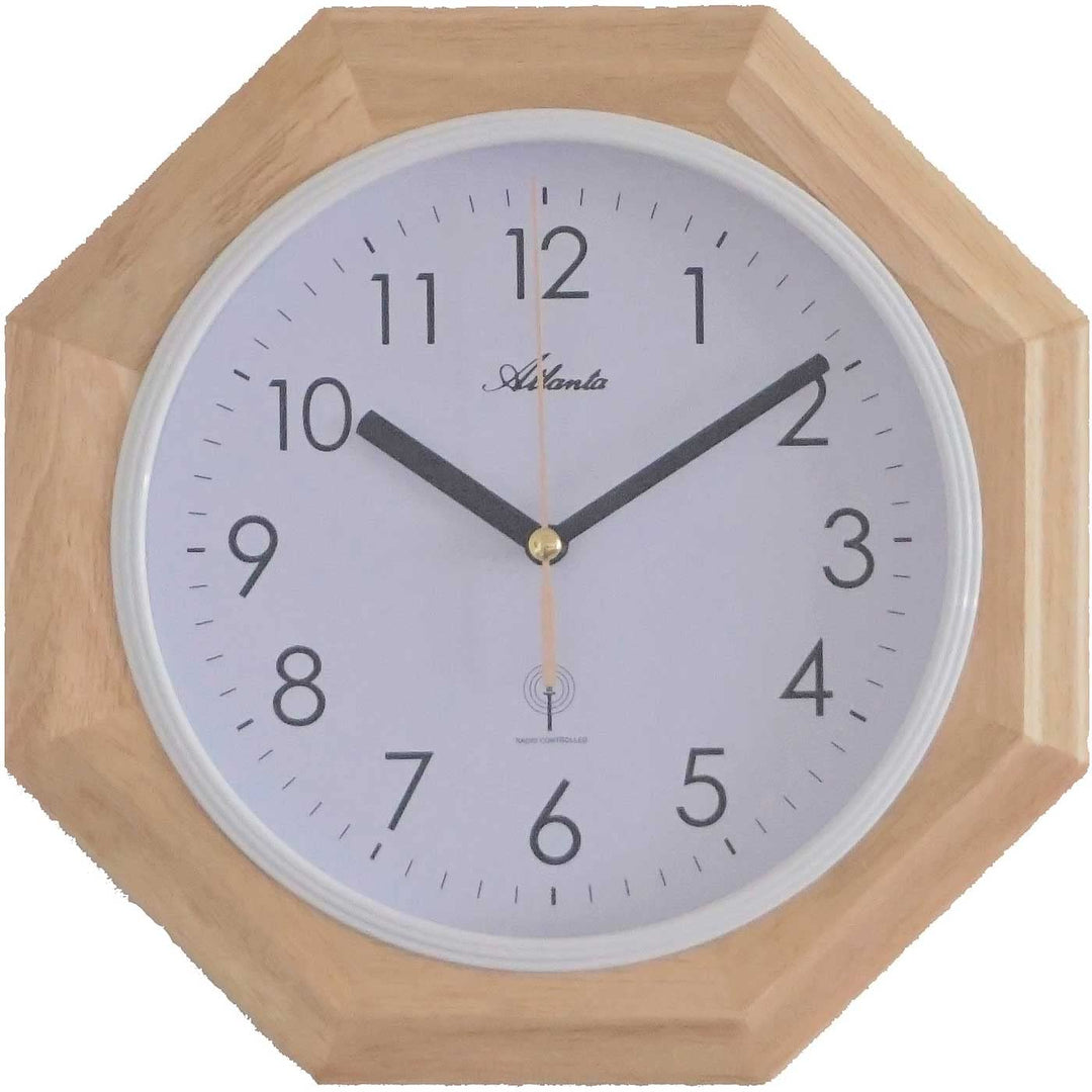 Atlanta Wanduhr, Weiss, Weiss