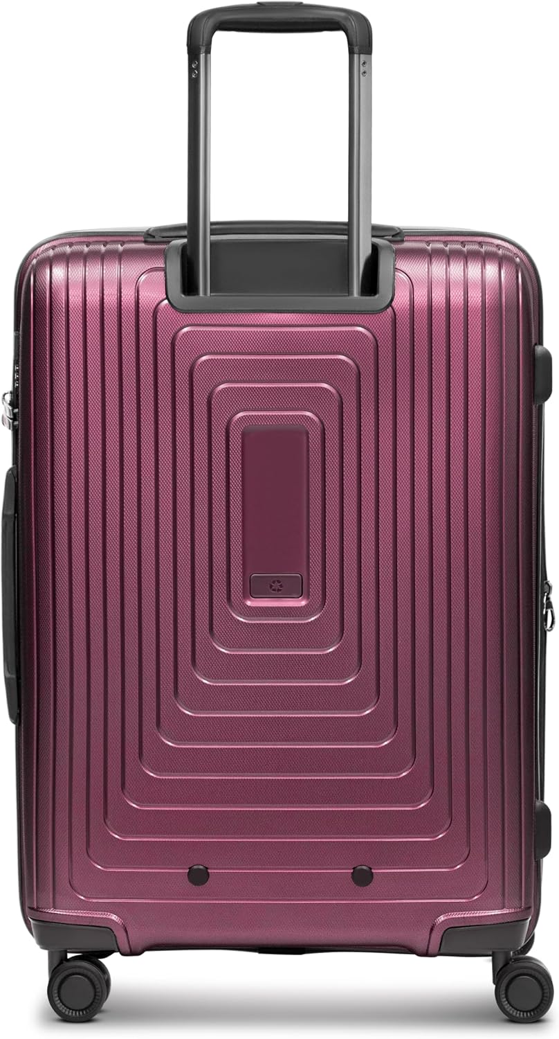 REDOLZ Hartschalen Koffer-Set 3-teilig erweiterbar | Dehnfalte, Doppelrollen, sehr leicht, Essential