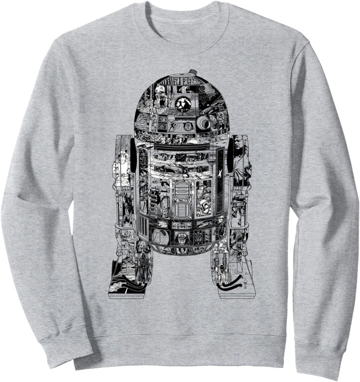 Star Wars R2-D2 Epic Portrait Sweatshirt
