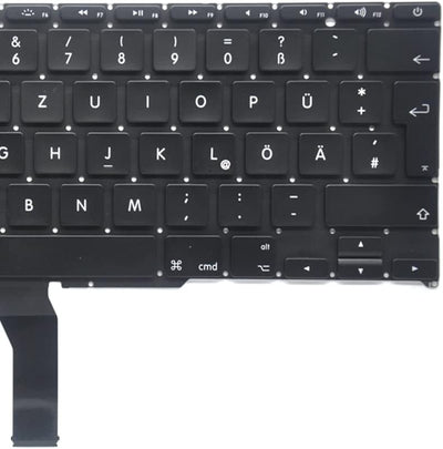 Pardarsey Laptop-Tastatur Notebook Keyboard Ersatz Austausch Deutsch QWERTZ DE für MacBook Air A1370