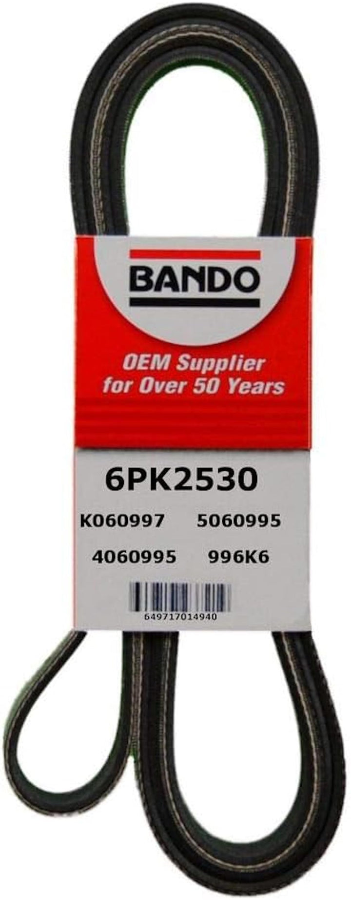 Bando USA 6PK2530 Gürtel, 6PK2530
