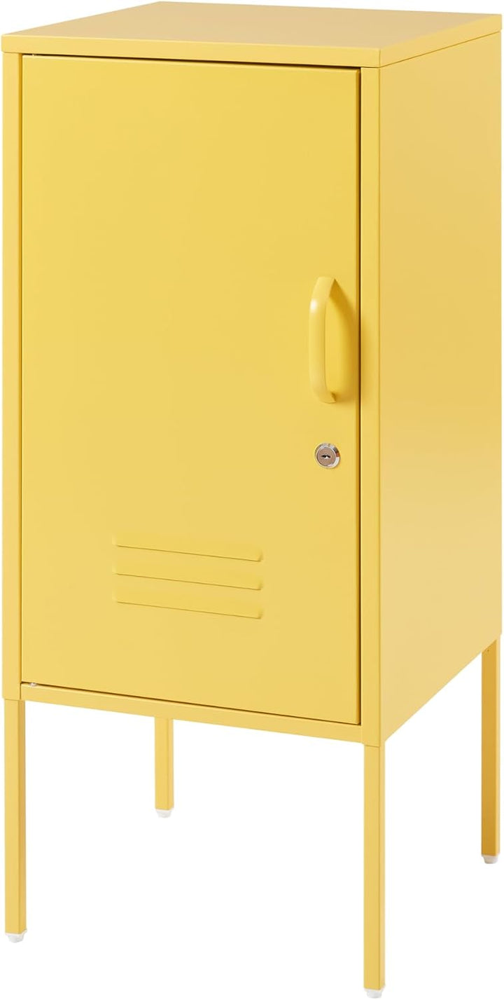 [en.casa] Nachtschrank Hausjärvi Nachttisch 82 x 35 x 35 cm Nachtkästchen Beistelltisch mit 1 Tür Me