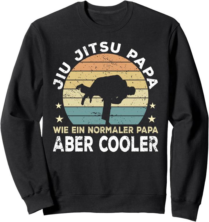 Brazilian Jiu Jitsu Papa Vater Männer Spruch Sweatshirt