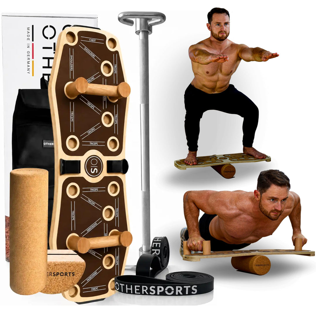 Sportboard 3 - Gleichgewichtstrainer für mehr Kraft & Gesundheit – Effektives Balance Training Equip