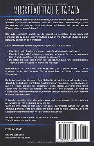 Muskelaufbau & Tabata: Dein sensationeller Durchbruch im Krafttraining, Bodybuilding, Abnehmen und G