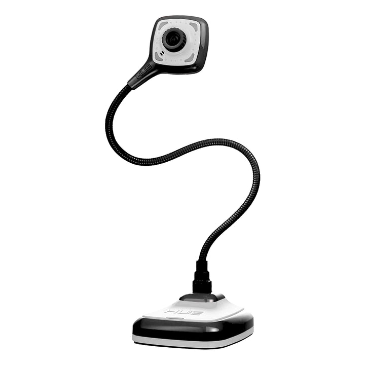 HUE HD Pro: Dokumentenbetrachter und USB-Kamera für Videokonferenzen (schwarz), Schwarz