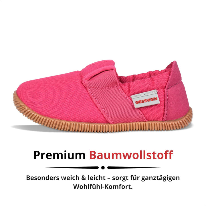 GIESSWEIN Unisex Kinder Söll-Slim Fit Flache Hausschuhe 28 EU Purpur, 28 EU Purpur