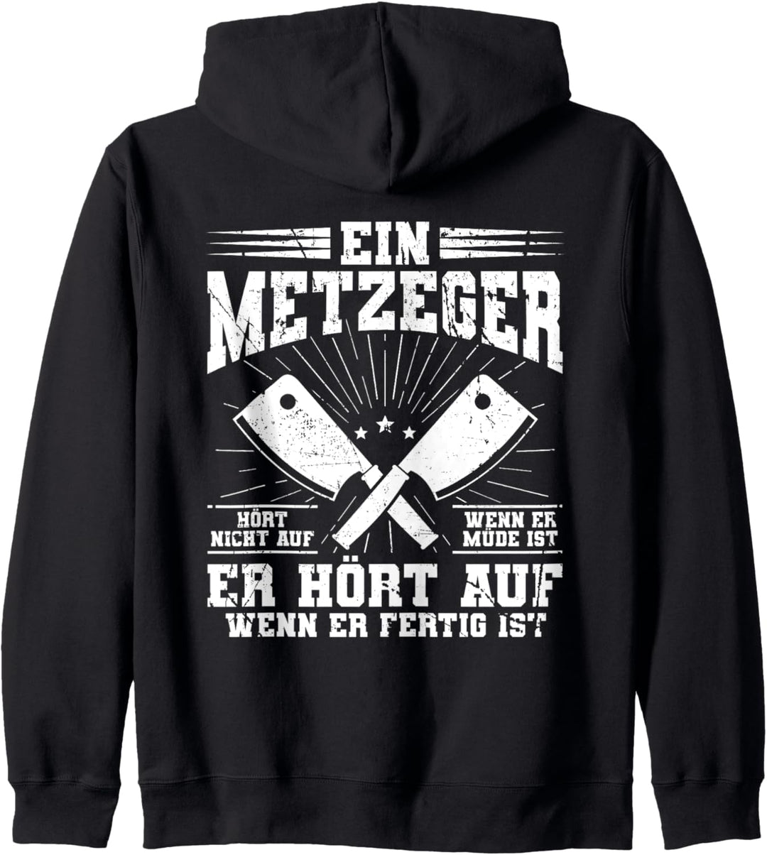 Fleischer Metzger Kapuzenjacke