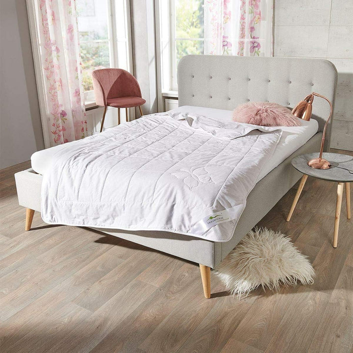 Traumschlaf Premium Sommer Seidendecke leicht Füllung: 100% Seide 135x200 cm, 135x200 cm