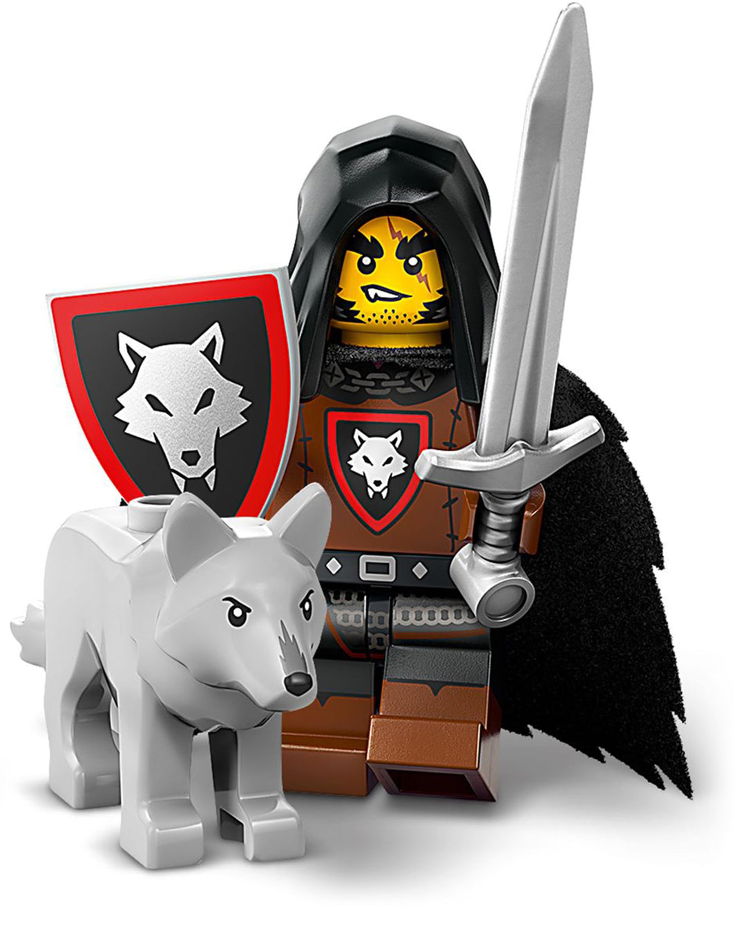 Lego Minifiguren Serie 27: Wolfpack Beastmaster (Wolfsbande-Tierbändiger), Minifiguren Lego Set, Leg
