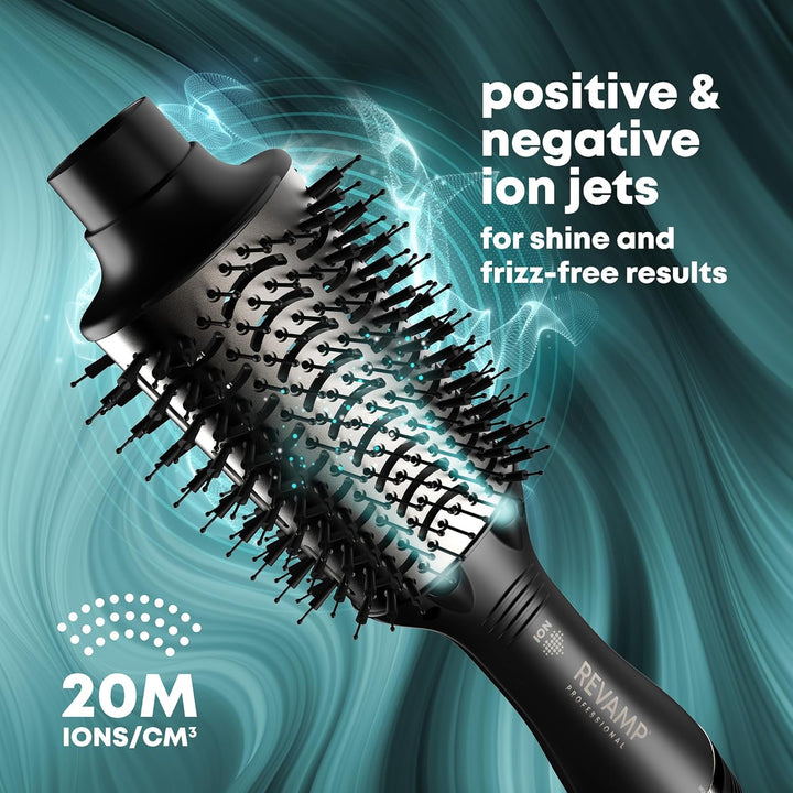 Revamp Progloss Perfect Blow Dry Air Styler - 4 in 1 Multifunktionale professionelle Bürste zum Troc