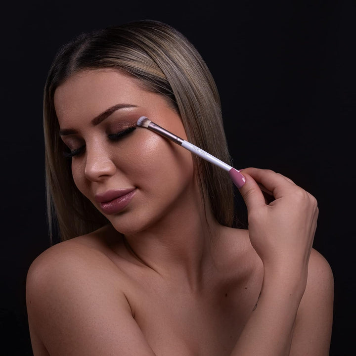 Luvia Cosmetics Augenpinsel-Set, All Eye Want Brush Set, Lidschatten Schminkpinsel-Set, Perfektes Ve
