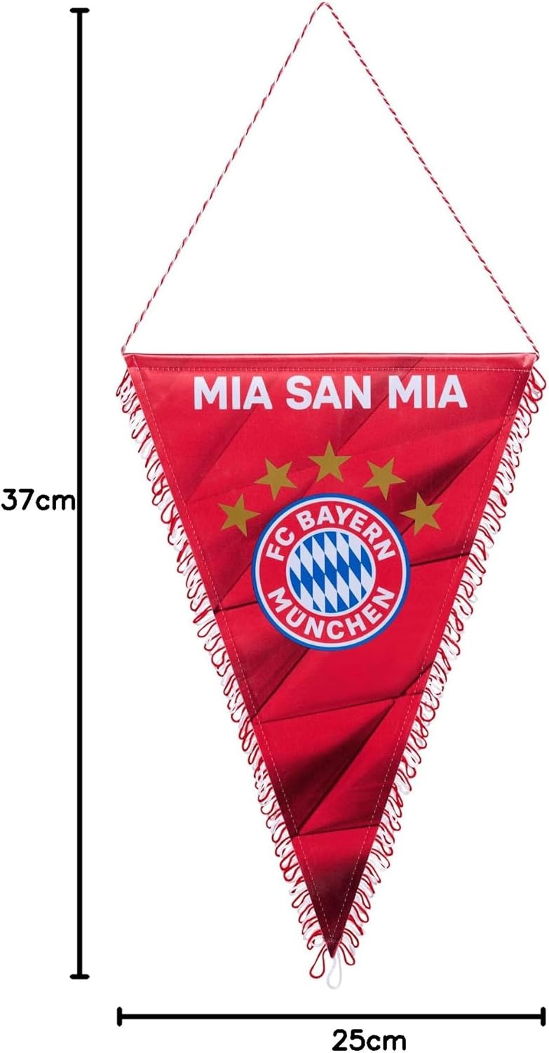 FC Bayern München | Wimpel Mia san mia| Rot