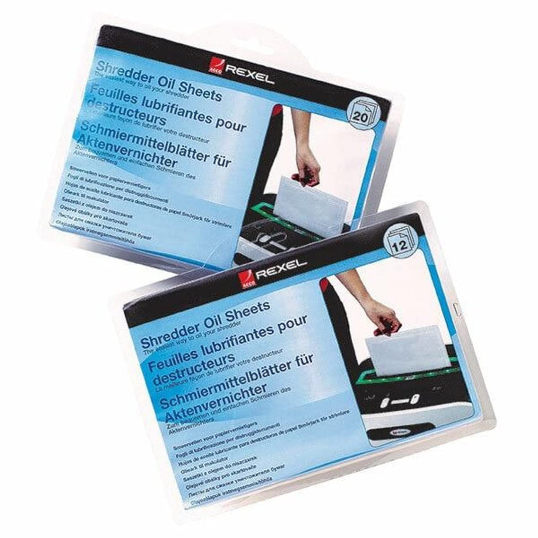 Rexel Shredder Oil Sheets (20) Shredder Oil Sheets (20), 20, 2101949 (Shredder Oil Sheets (20), 20 p