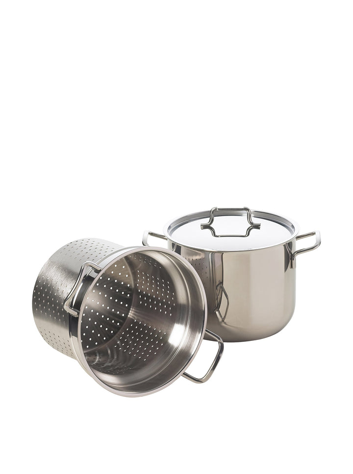 Excelsa Nudeltopf, rostfreies Edelstahl, 6,00 Liter Fassungsvermögen, Silber