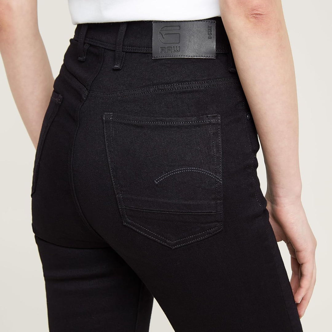 G-STAR RAW Damen Kafey Ultra High Skinny Jeans 24W / 30L Schwarz (Pitch Black D15578-b964-a810), 24W