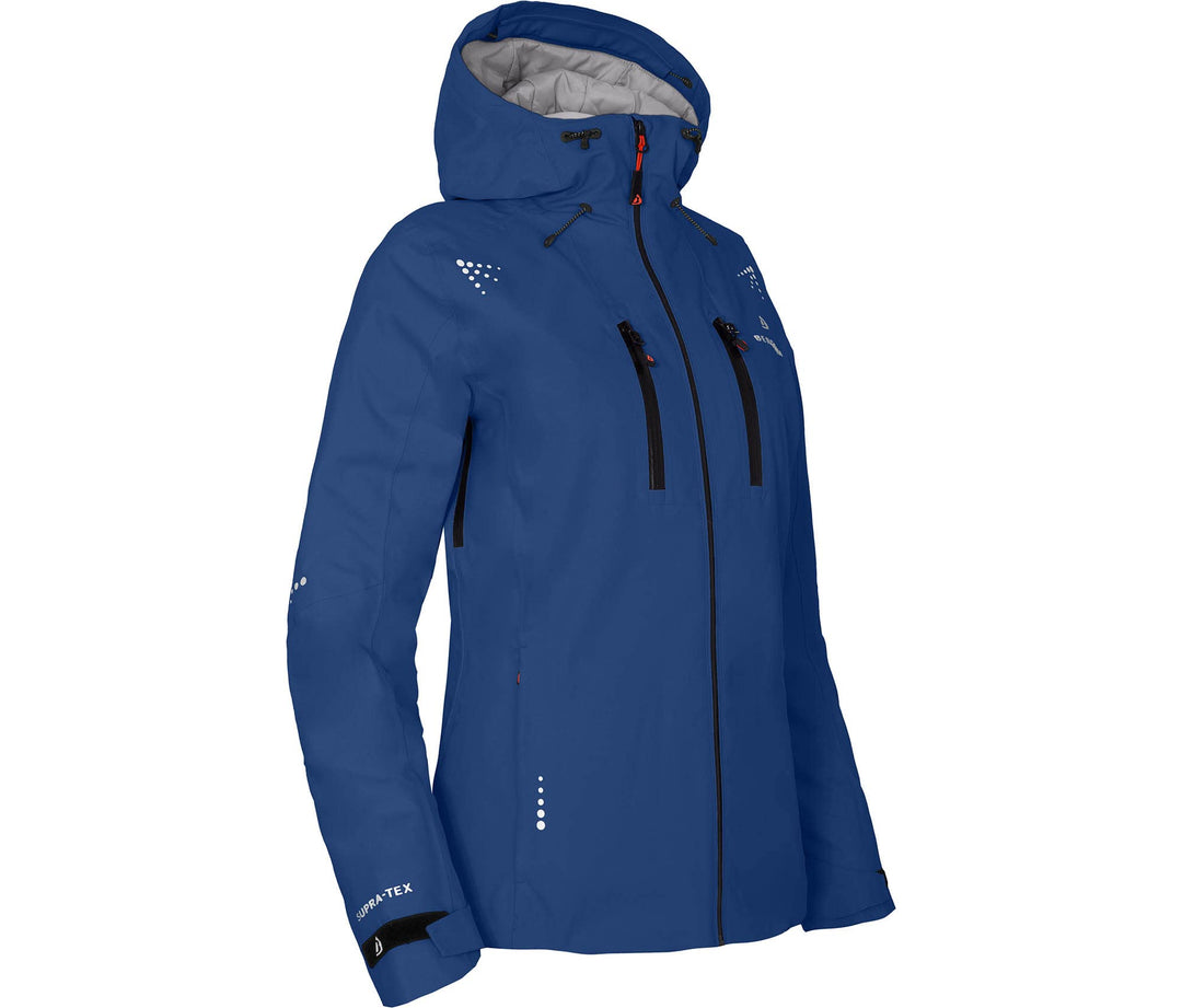 Bergson LEKNES Thermo | Damen Regenjacke, leicht wattiert, recycelt, 20000 mm Wassersäule - recycelt