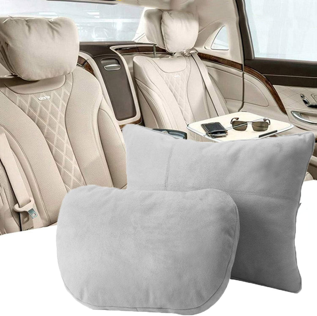 Kwak's Kopfstütze Taille Kissen Set, Maybach Design S-Klasse Super Soft Auto Kopfstütze Kissen Lordo