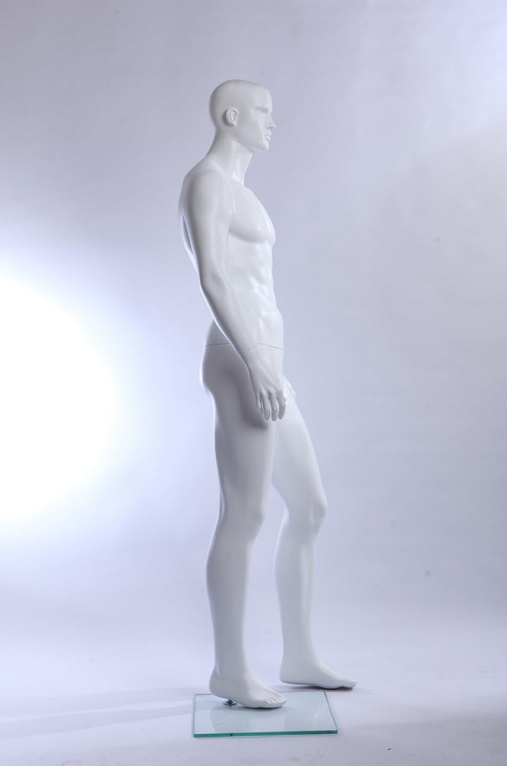 Euroton XM11-6 weiss in matt lackierte abstrakte Schaufensterpuppe Mannequin Mann Male
