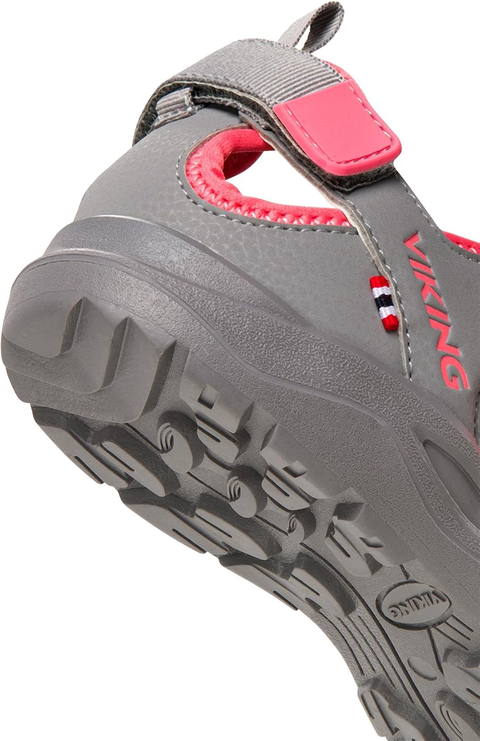 Viking Unisex Kinder Adventure Jr Sandal 35 EU Weit Pearlgrey Pink, 35 EU Weit Pearlgrey Pink
