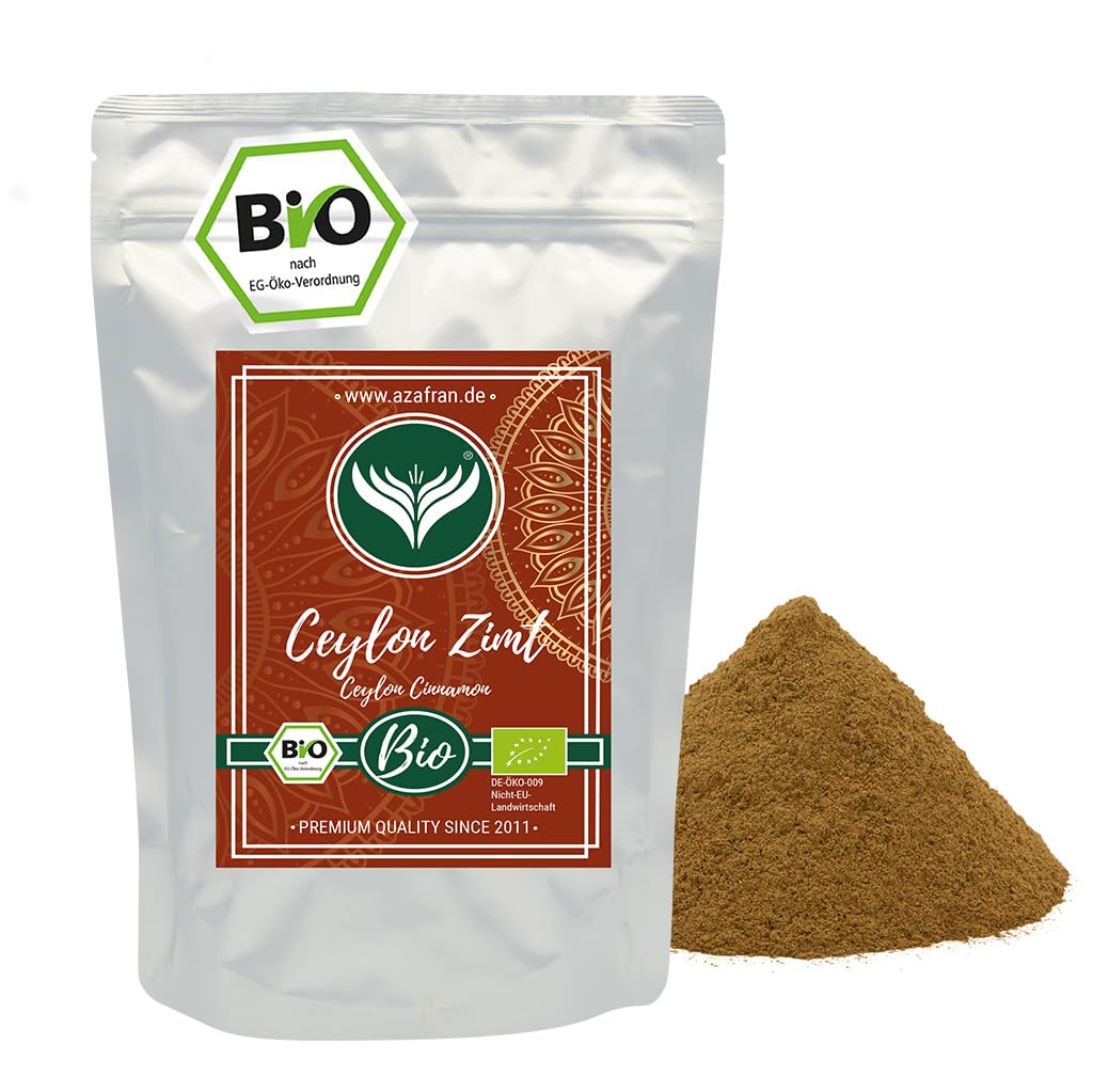 Azafran BIO Ceylon Zimt gemahlen Zimtpulver 500g