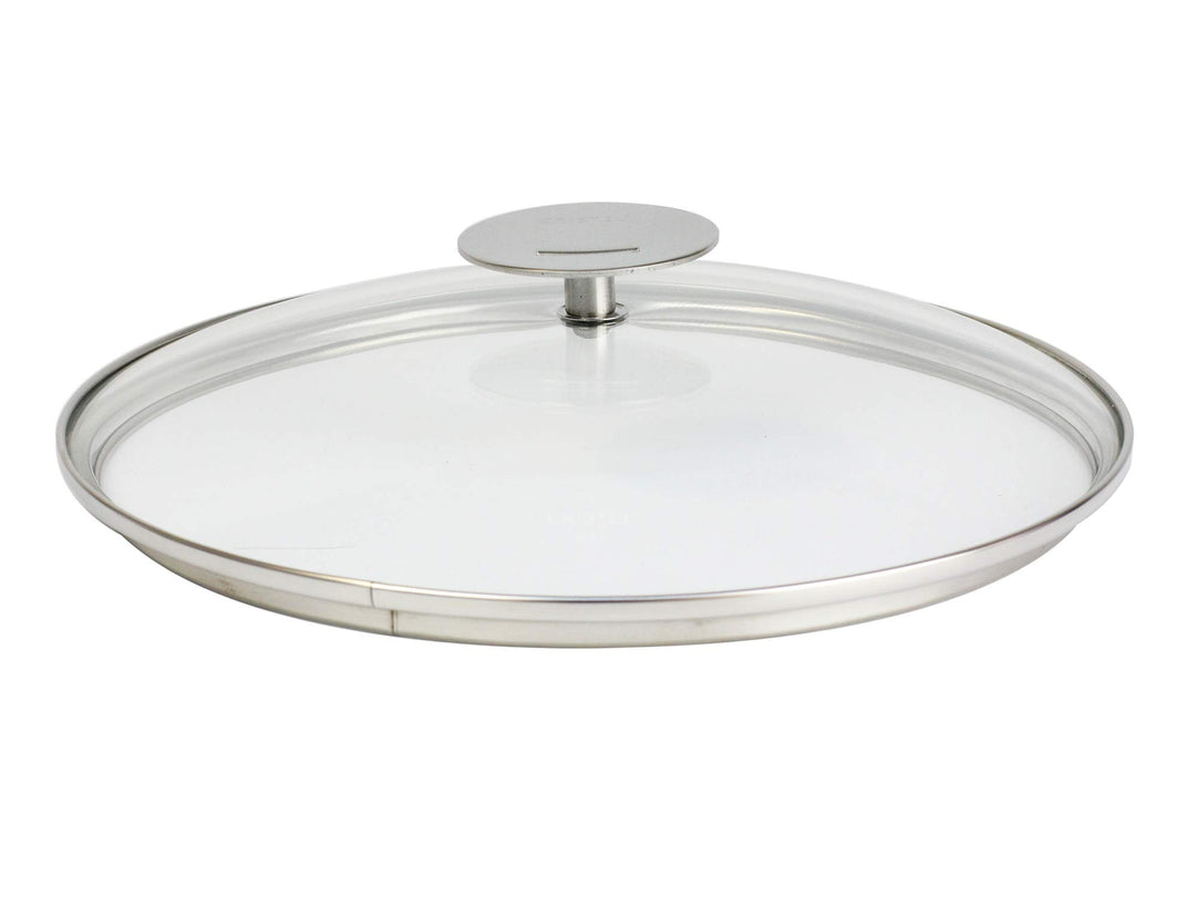 Cristel K28P Platine gewölbter Glasdeckel, Glas, Ø 28cm 29x30x6.5 cm, 29x30x6.5 cm