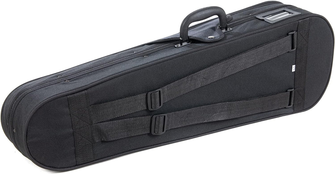 GEWA Violin Formetui Aspirante, schwarz, gepolsterte Schwebelagerung, wasserabweisend, Grösse 3/4 Fo
