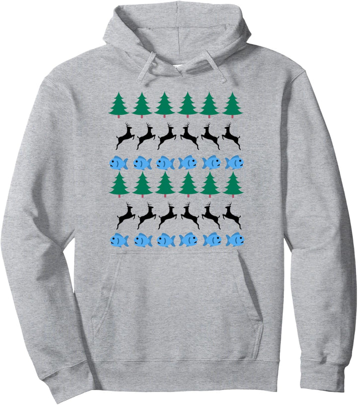 ugly christmas sweater fischer fischen angeln karpfen Pullover Hoodie