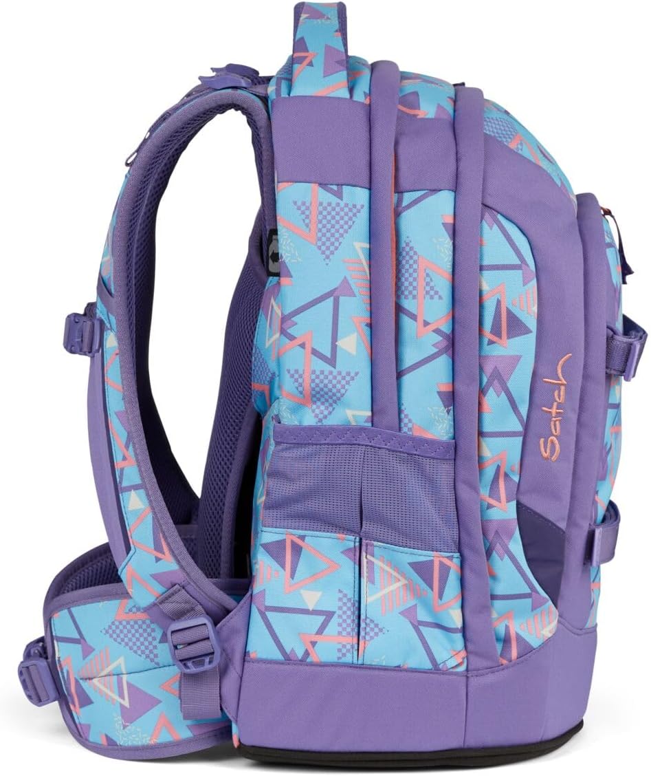 satch Pack Schulrucksack Set 2.tlg inkl. Schlamperbox 80s Dance, 80s Dance