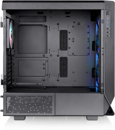 Ceres 500 TG ARGB Black | E-ATX Mid Tower Chassis |Tempered Glass Black Mid Tower Chassis