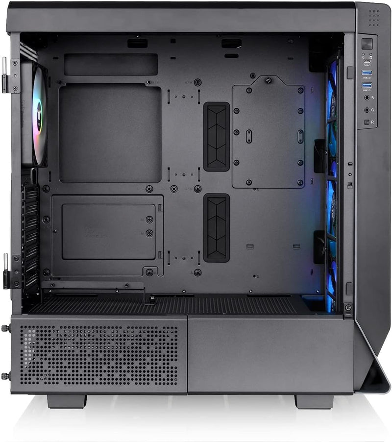 Ceres 500 TG ARGB Black | E-ATX Mid Tower Chassis |Tempered Glass Black Mid Tower Chassis