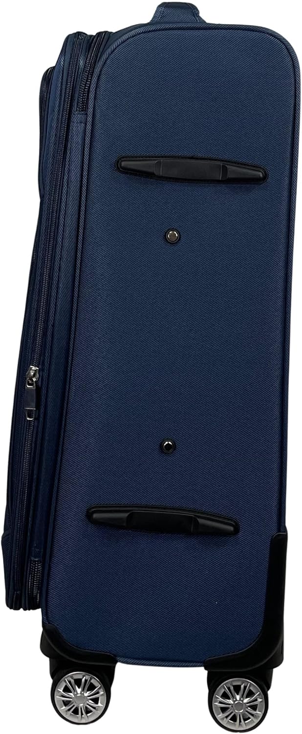 MY TRAVEL BAG Stoff Reisekoffer Trolley Erweiterbar mit Zwillingsrollen (M/L/XL/XXL oder 4er Set) We