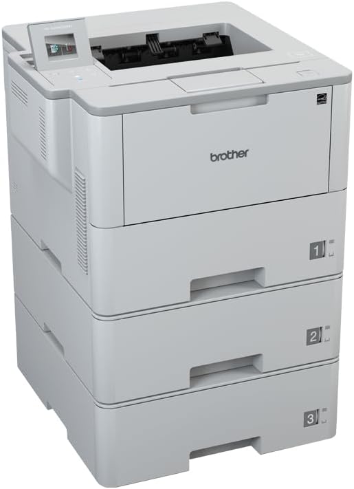 Brother HL-L6400DWTT A4 monochrom Laserdrucker (50 Seiten/Min., Drucken, 1.200 x 1.200 DPI, Print Ai