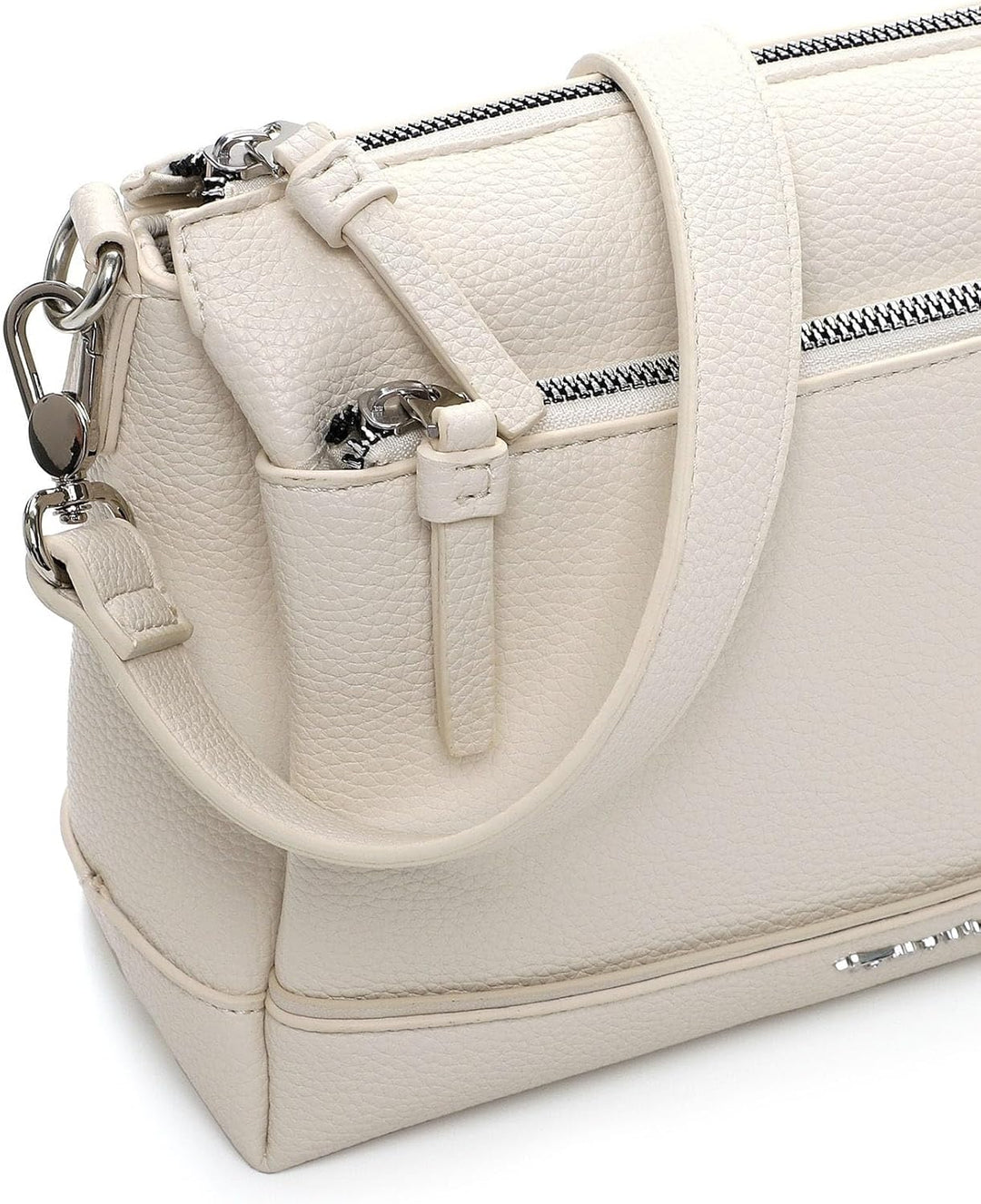 Tamaris Umhängetasche TAS Kennia 34390 Damen Handtaschen Uni Beige Einheitsgrösse, Beige Einheitsgrö