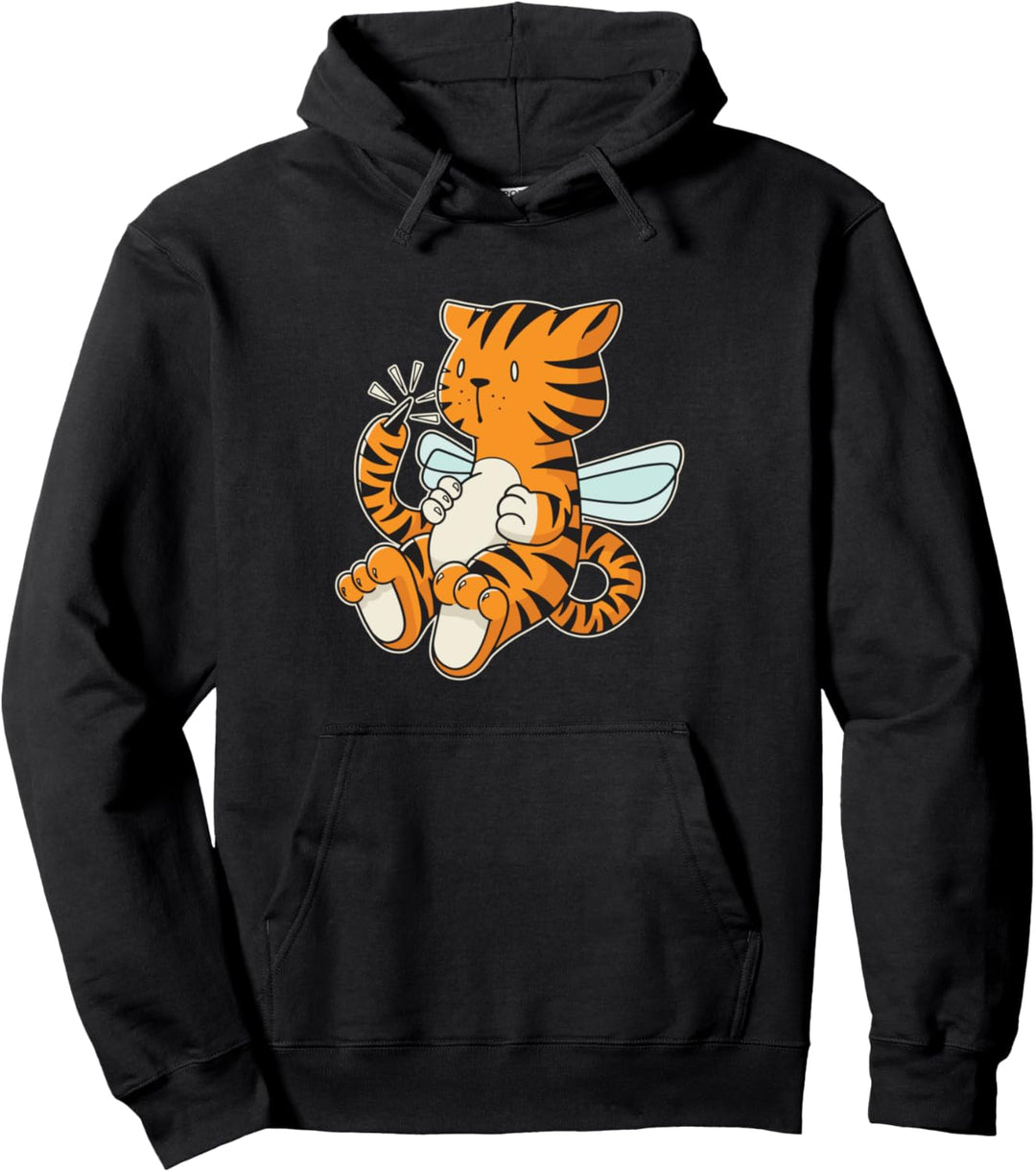 Tiger Hornisse Tier Tiere Insekt Pullover Hoodie
