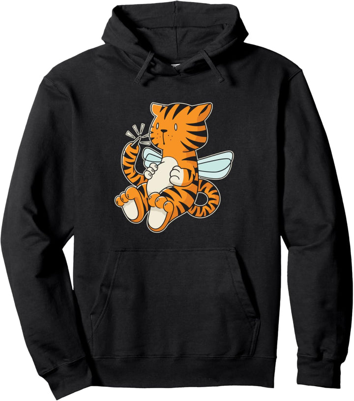 Tiger Hornisse Tier Tiere Insekt Pullover Hoodie