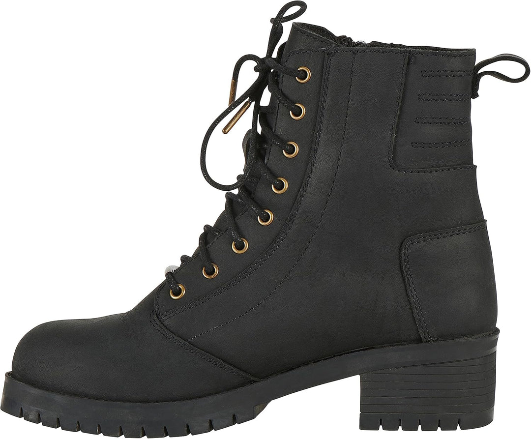 Furygan Damen Janis Lady D3o Motorradschuhe 36 EU Schwarz, 36 EU Schwarz