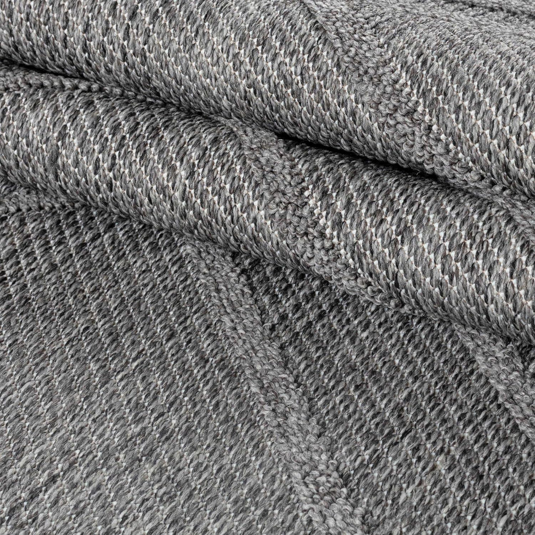 HomebyHome In&amp; Outdoor Teppich Wetterfest, Beige 80x150 cm Teppich Küche, Waschbarer Küchenläufer Fl
