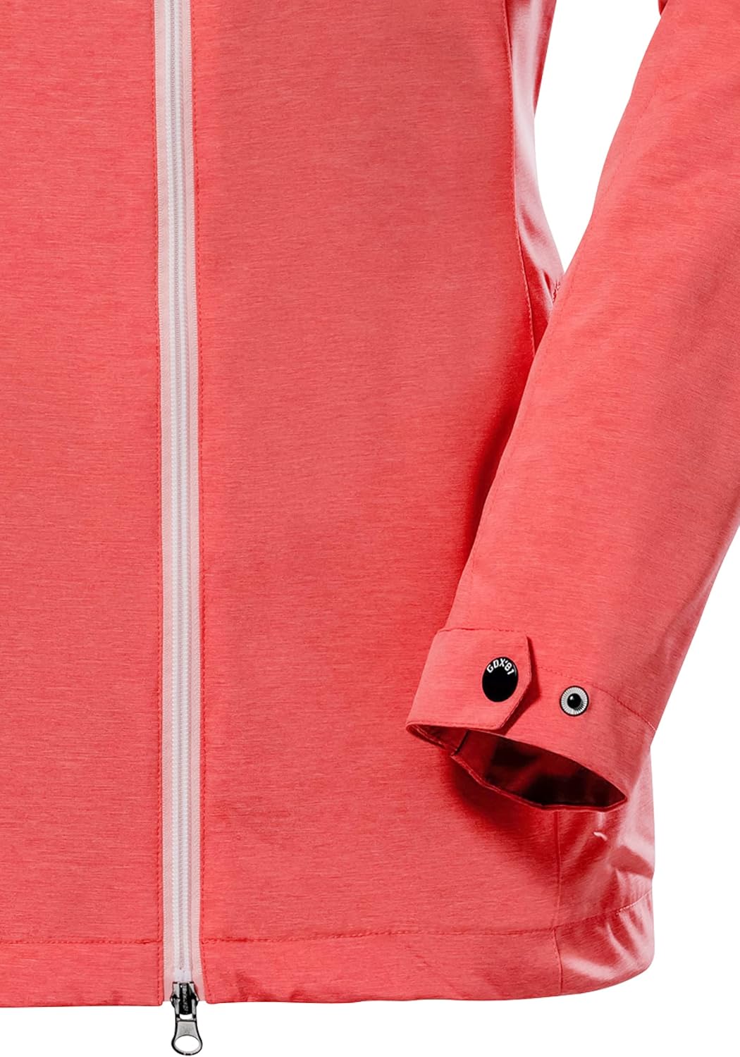 G.I.G.A. DX Damen Gs 31 Wmn Jckt Funktionsjacke/Outdoorjacke mit abzippbarer Kapuze 36 dunkelkoralle
