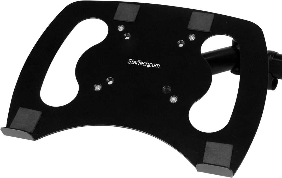 Startech.Com Supporto per Singolo Monitor con Base per Portatile ad Altezza Regolabile One Touch fin