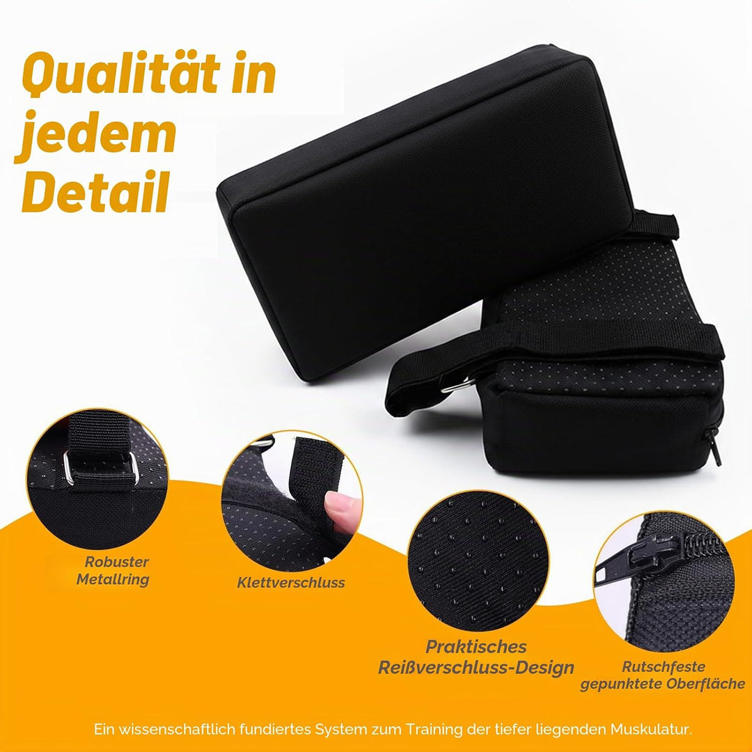 J Bryant Hack Squat Schulterpolster-Set – 4 cm Dicke Universal-Polster für Hack Squat &amp; Beinpresse –