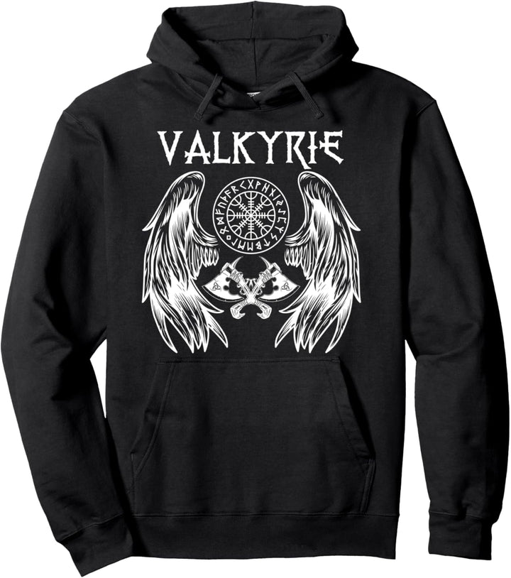 Valkyrie Walküre Vikinger Valhalla Odin Pullover Hoodie